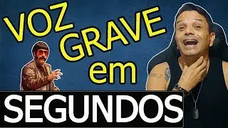 Como Fazer Para Deixar a VOZ GRAVE em SEGUNDOS – EXERCÍCIO FANTÁSTICO