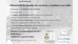 DIRECTO | Historia de las bandas de cornetas y tambores en Cádiz | Rosario de Cádiz | 2021
