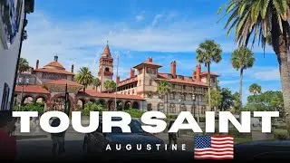 Abastecendo o carro nos Estados Unidos/Tour em Saint Augustine /Florida 