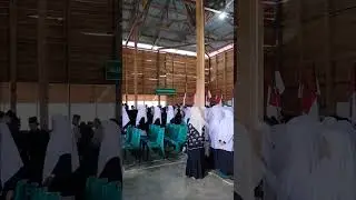 Pengurus lama dan baru memasuki ruang serbaguna #darulhijrahgayolues