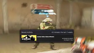 His first time playing CSGO