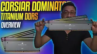 The Most Luxurious DDR5 RAM? Corsair Dominator Titanium Unboxing & First Impressions!