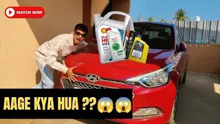 Changed Every Oil in this 7 YEAR OLD i20 Asta Petrol Car 🔥🔥🔥