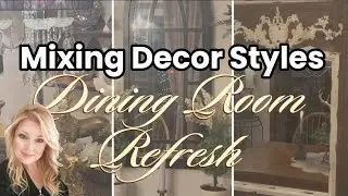 Refreshing the dining room with a mix of styles that work! A mini Valentines haul also! &hearts;️💕