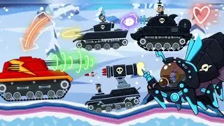 hills of steel | Boss Rush vs Titan tank hills of steel #hillsofsteel #hillsofsteel2