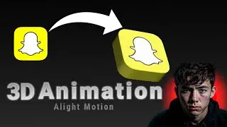 3D Animation Tutorial By ALIGHTMOTION ✨.     #editing #alightmotion 