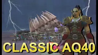 AQ40 Classic Release 🦟 Elemental Shaman POV ⚡️ |  EARTHSHAKER EU