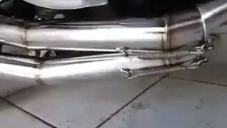 Triump daytona 955cc with stainless steel exhaust