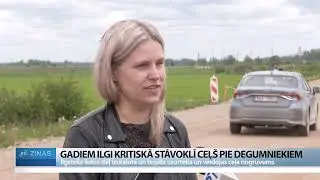 Degumniekos ceļš uz Lubāna mitrāju kļūst bīstams