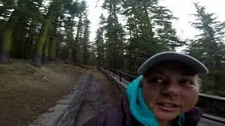 Paulina  Falls and Big Obsidian Flow.  Full-time Vanlife