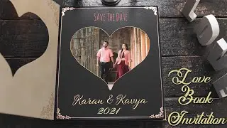 Love Book Invitation Video | Save The Date | Free Download Project | 2021 | PT Edics Creation