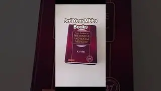 3rd Year Mbbs books📚📖#ytshorts #mbbsbooks #studyguide #medicalbooks