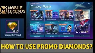 HOW TO USE PROMO DIAMONDS? 11.11 CRAZY SALE! MOBILE LEGENDS BANG BANG
