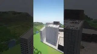 My Best Build in Minecraft (Twin Towers) | #minecraftbuilding #minecraft
