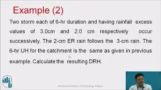 Application of Unit Hydrograph: Deriving &lsquo;Direct Runoff Hydrograph&rsquo; using &lsquo;Unit Hydrograph&rsquo;