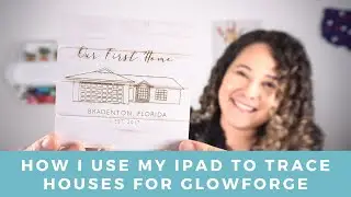 How I Use a Free iPad Vector Program to Create House Drawings for Glowforge!