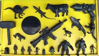 Dinosaurs Jurassic World Dominion : Kissy Missy , Giganotosaurus , Shiren Head , Brachiosaurus