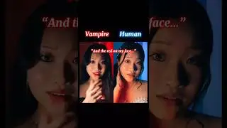 #pov The vampire feeds on her human lover again, but she went to far&hellip; #shorts #duet #acting