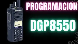 👌 Como Programar o  Ingresar Frencuencia An&aacute;loga a Radio Motorola Dgp8550 🧑&zwj;🚒
