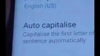 Samsung Galaxy S8: How to Enable / Disable Keyboard Auto Capitalize