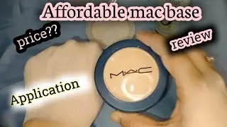Mac base review | affordable base | price? Application? Results? Long lasting? Etc.
