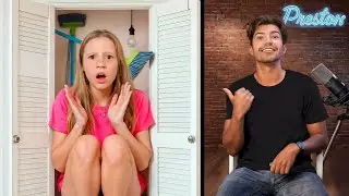 Nastya and Challenges with Preston