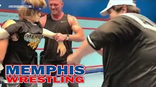 Jimmy Blaylock training for Colton Cage!  |  MEMPHIS WRESTLING