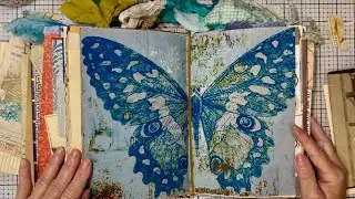 Unboxing of &ldquo;Flowish&rdquo; Junk Journal Swap