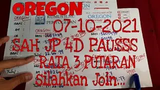PREDIKSI ANGKA OREGON 07 OKTOBER 2021 || RUMUS JITU