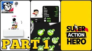 Super Action Hero Stick Fight | Super Action Hero Stick Fight Walkthrough Gameplay Part 1