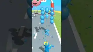 Balloon Pop Run 3D Level 8 Gameplay Walkthrough Android #shorts