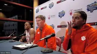 Brad Brownell, RJ Godfrey and Dillon Hunter, 11/21/25