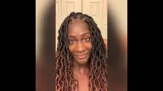 Ombr&eacute; Faux locs crochet