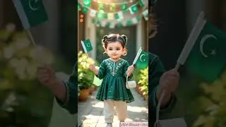 🇵🇰Beautiful 14th August Dress Design For Kids #baby #shortsfeed#viral #14august#dress#trending