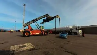 #TheDocker #dockers #reachstacker #cvs #specialcargo #thesurgeon #dockeracademy   #timelapse #dji