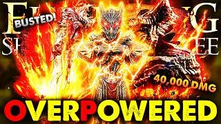 I TRIED THE MOST BROKEN DRAGON GOD BUILD IN ELDEN RING: SHADOW OF THE ERDTREE 1.13.2 OP DLC BUILD!