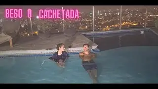 MILENKA NOLASCO & PATRICIO PARODI l BESO O CACHETADA EN LA PISCINA