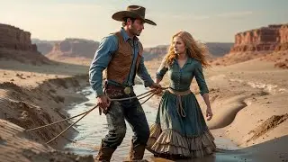 She Was Caught In Quicksand Near The Creek, The Cowboy Pulled Her Out And Into His Life