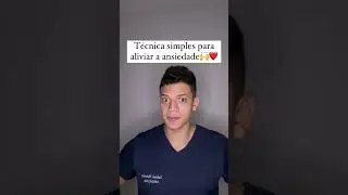 T&eacute;cnica para aliviar a ansiedade #shots #saude