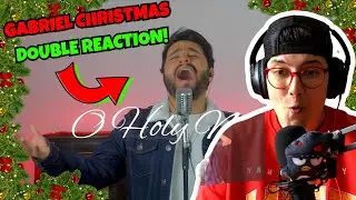 HE IS INSANE! First time Reacting to Gabriel Henrique Christmas medley| DOUBLE REACTION||ALEX REACTS