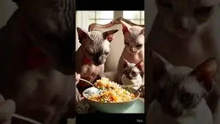 जब बिल्ली बनी शेफ 😲 | Dinner Ready by Cat#billi#cat#catcooking#dinnertime#funnycat#cuteanimal#recipe