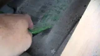 Die Dachdeckung nur 