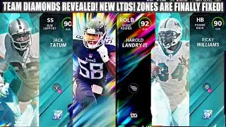 THE ZONE PATCH IS HERE! A TON OF TEAM DIAMONDS REVEALED! CAPTAIN EXCHANGE SET! | MADDEN 22