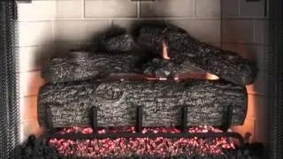 Peterson Gas Logs - Golden Oak Demo