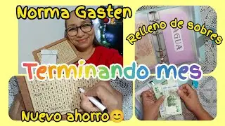 ✅ CIERRE DE MES. RELLENO DE SOBRES. Nuevo ahorro 😊 #normagasten