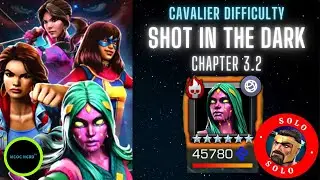 SHOT IN THE DARK: Chapter 3.2 | HERCULES Solo | MCOC Cavalier Difficulty EQ Mar 2023|
