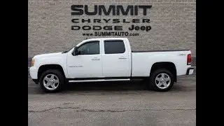 2014 GMC SIERRA 2500 CREW DENALI DURAMAX DIESEL WALK AROUND REVIEW SOLD! 9823 www.SUMMITAUTO.com