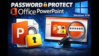 How to Password Protect Microsoft Office PowerPoint in Windows 11 or 10?