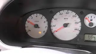 Сброс контрольной лампы двигателя Nissan без диагностического прибора