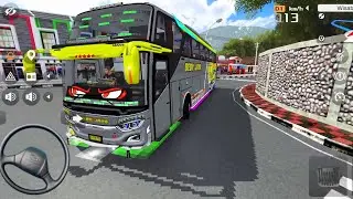 BUS PARIWISATA DEDI JAYA MENGANTAR PENUMPANG TUJUAN JAWA TIMUR FULL BASURI | GAME SIMULATOR